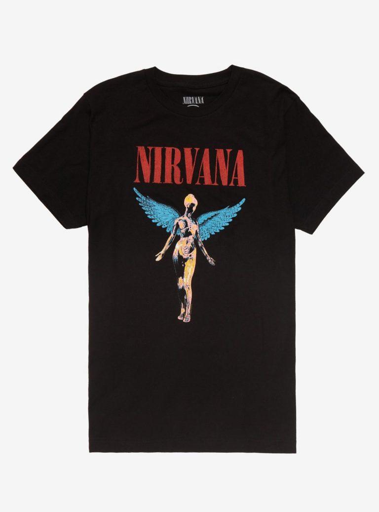 Nirvana In Utero T-Shirt, Rock Music T-shirt, Fan Merch
