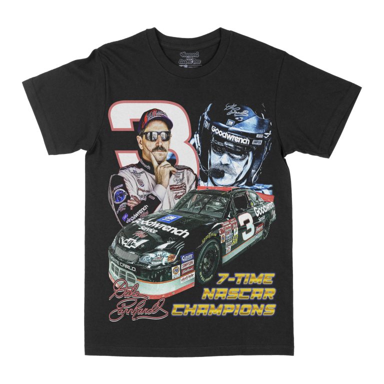 Dale Earnhardt "Champion" Graphic Tee, Racing T-shirt, Sport T-shirt