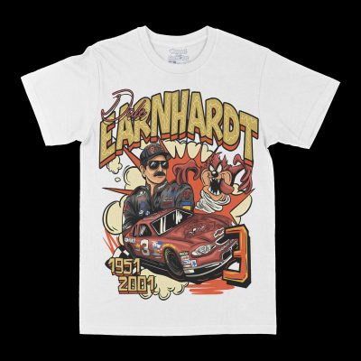 Dale Earnhardt "Looney" Graphic Tee, Racing T-shirt, Sport T-shirt