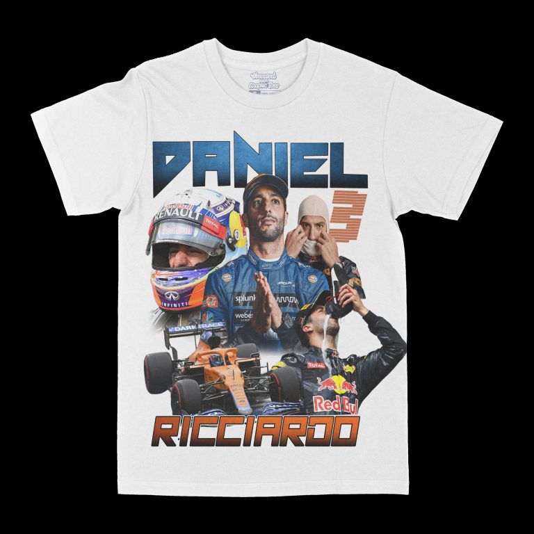Daniel Riccardo Graphic Tee, Racing T-shirt, Sport T-shirt