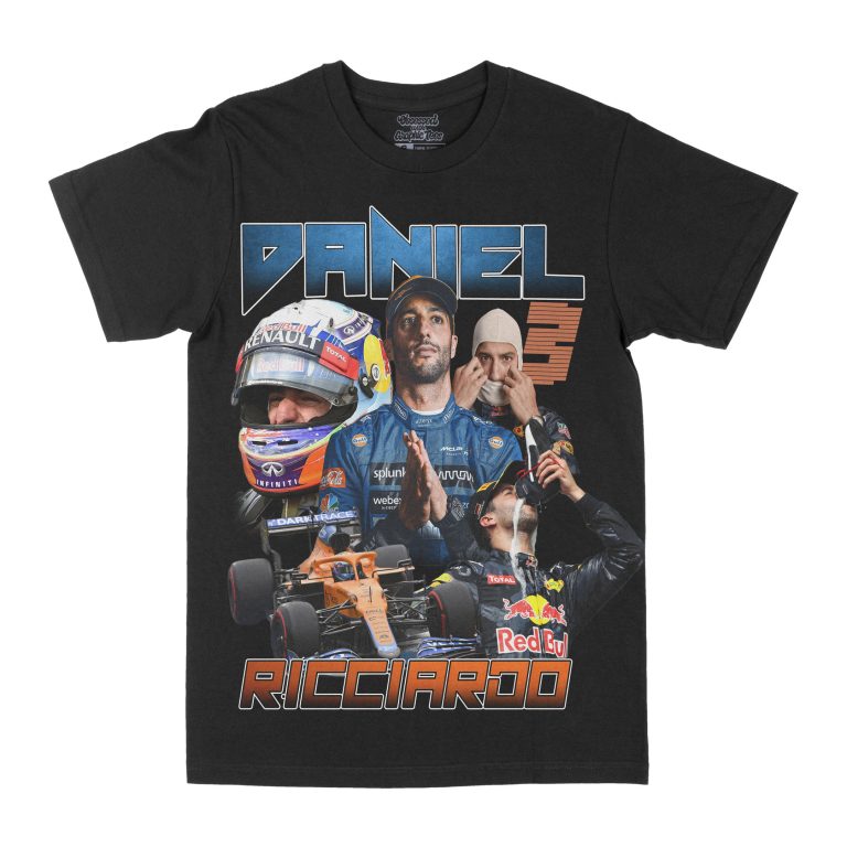 Daniel Riccardo Graphic Tee, Racing T-shirt, Sport T-shirt