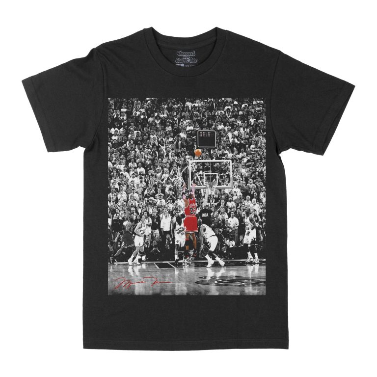 Michael Jordan Signature Moment Graphic Tee, Basketball T-shirt, Sport T-shirt