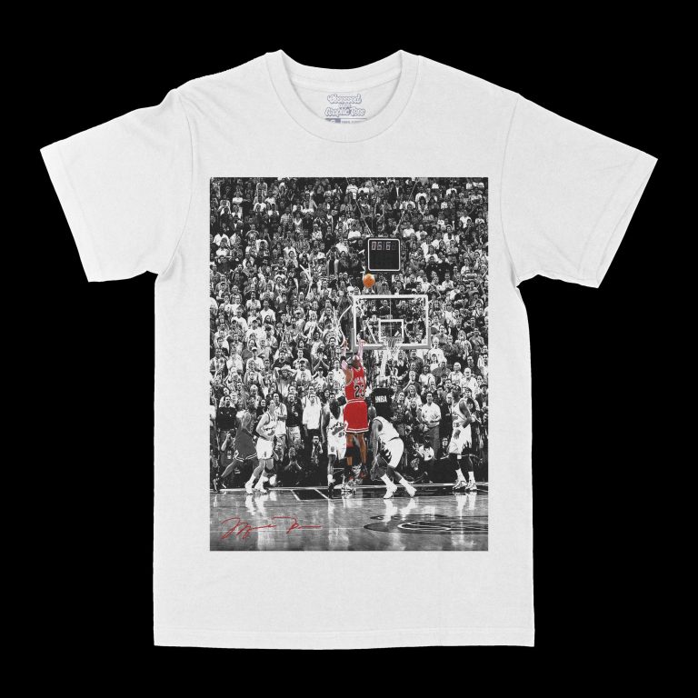 Michael Jordan Signature Moment Graphic Tee, Basketball T-shirt, Sport T-shirt
