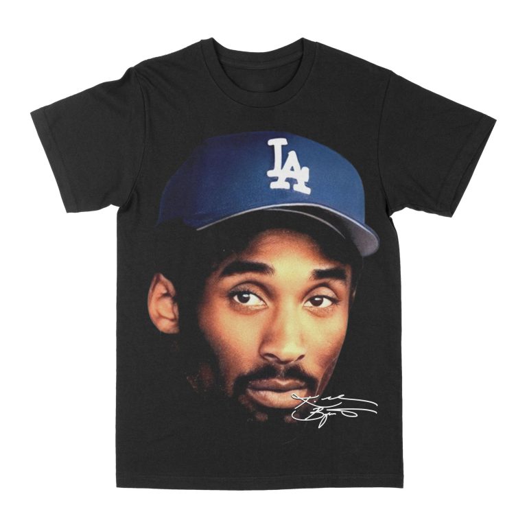 Kobe Bryant "Big Face Dodgers" Graphic Tee, Basketball T-shirt, Sport T-shirt