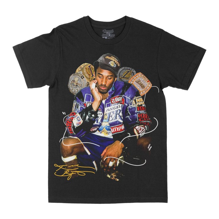 Kobe Bryant "World Champion" Graphic Tee, Basketball T-shirt, Sport T-shirt