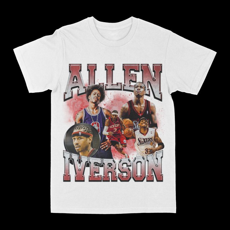 Allen Iverson Graphic Tee, Basketball T-shirt, Sport T-shirt