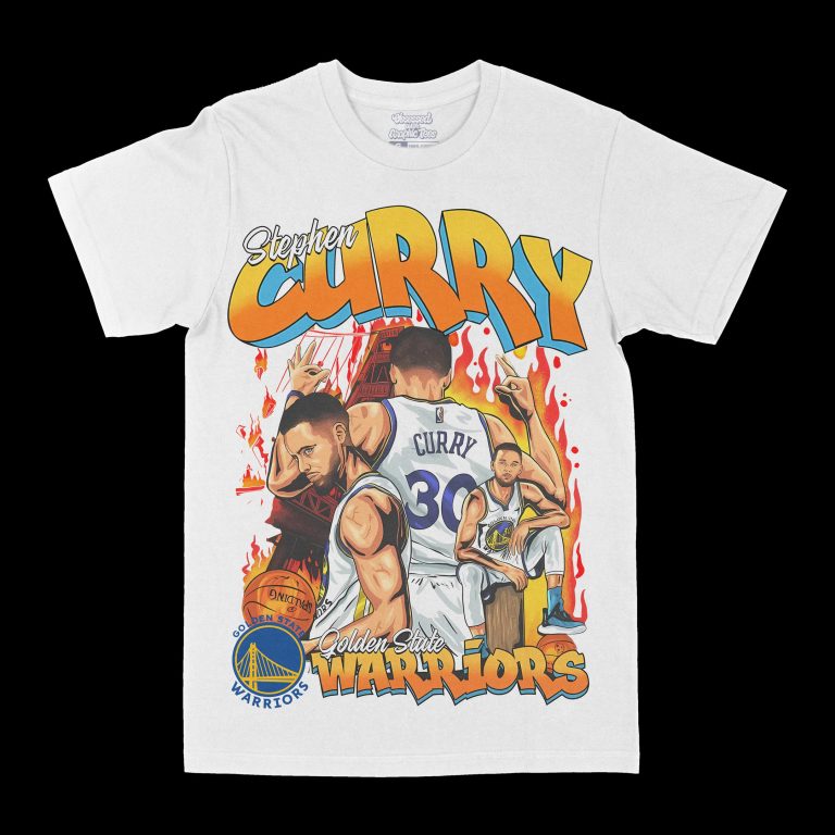 Steph Curry "Warriors" Graphic Tee, Basketball T-shirt, Sport T-shirt