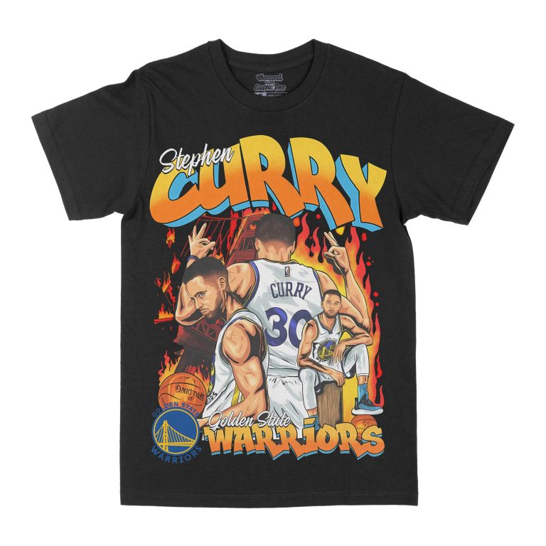 Steph Curry "Warriors" Graphic Tee, Basketball T-shirt, Sport T-shirt