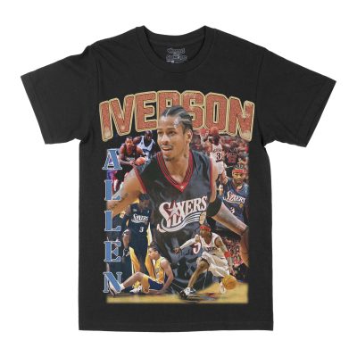 Allen Iverson "Step Over" Graphic Tee, Basketball T-shirt, Sport T-shirt