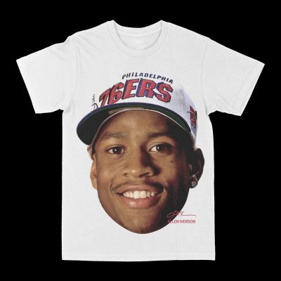 Allen Iverson "Big Face" Graphic Tee, Basketball T-shirt, Sport T-shirt