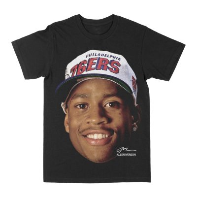 Allen Iverson "Big Face" Graphic Tee, Basketball T-shirt, Sport T-shirt