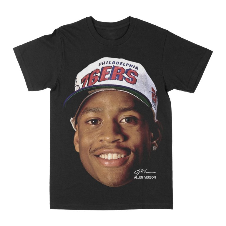 Allen Iverson "Big Face" Graphic Tee, Basketball T-shirt, Sport T-shirt