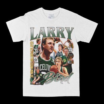 Larry Bird "MVP" Graphic Tee, Basketball T-shirt, Sport T-shirt