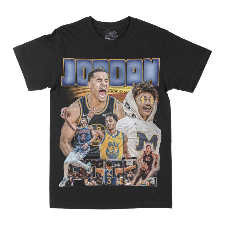 Jordan Poole Graphic Tee, Basketball T-shirt, Sport T-shirt