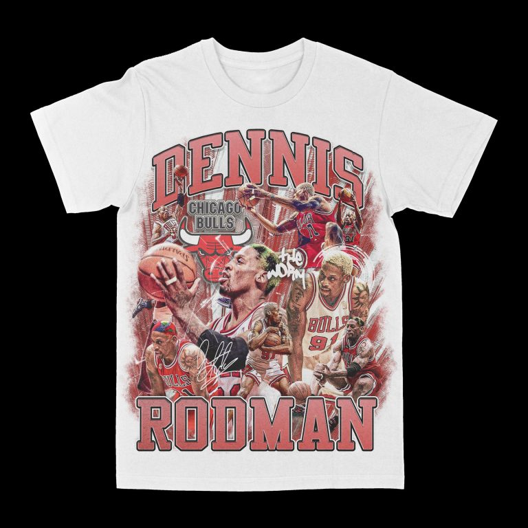 Dennis Rodman The Worm Graphic Tee, Basketball T-shirt, Sport T-shirt