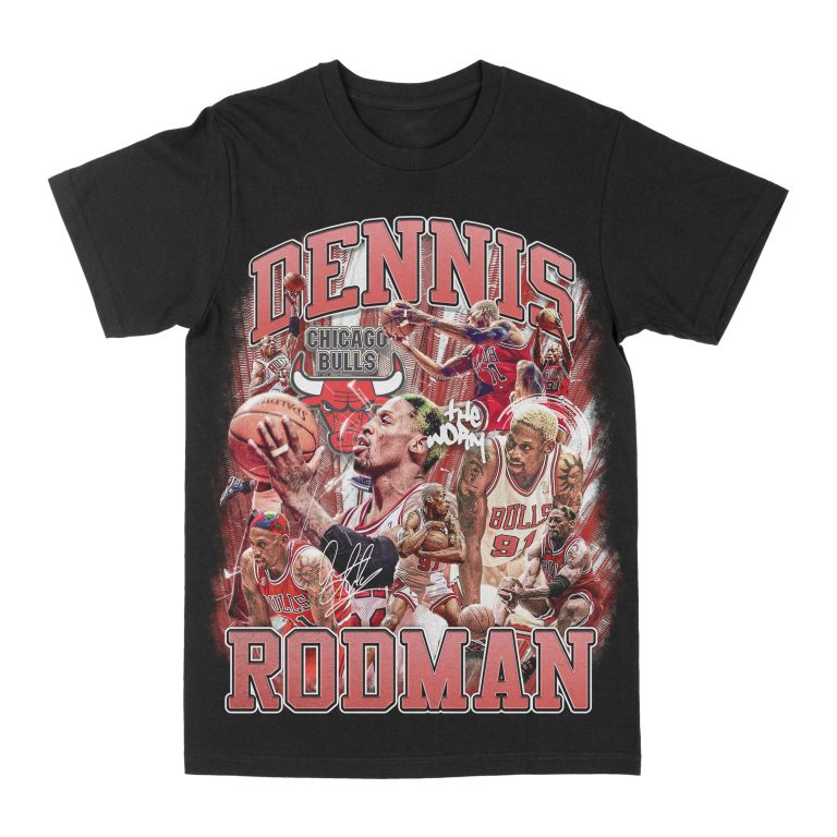 Dennis Rodman The Worm Graphic Tee, Basketball T-shirt, Sport T-shirt