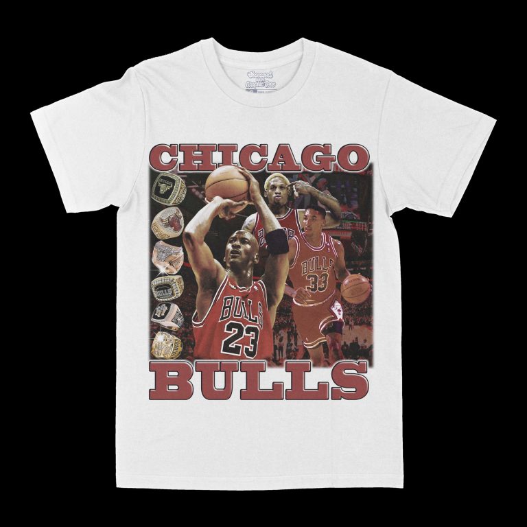 Chicago Bulls Champions Graphic Tee, Basketball T-shirt, Sport T-shirt