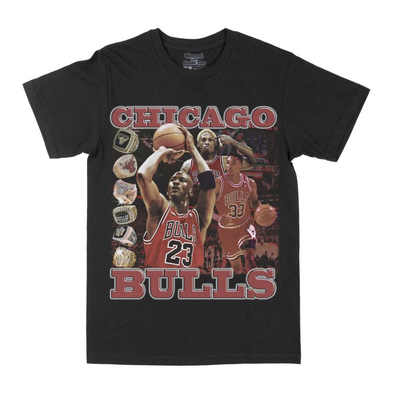 Chicago Bulls Champions Graphic Tee, Basketball T-shirt, Sport T-shirt