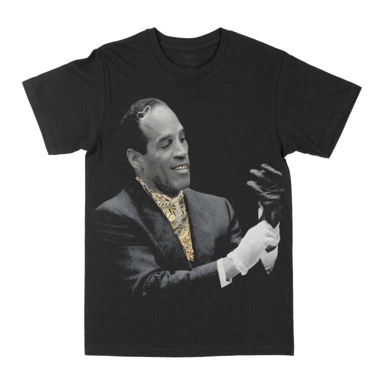 OJ Simpson "Gold Grill" Graphic Tee, Football T-shirt, Sport T-shirt
