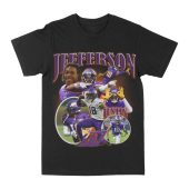 Justin Jefferson Graphic Tee, Football T-shirt, Sport T-shirt