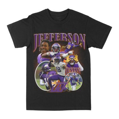 Justin Jefferson Graphic Tee, Football T-shirt, Sport T-shirt
