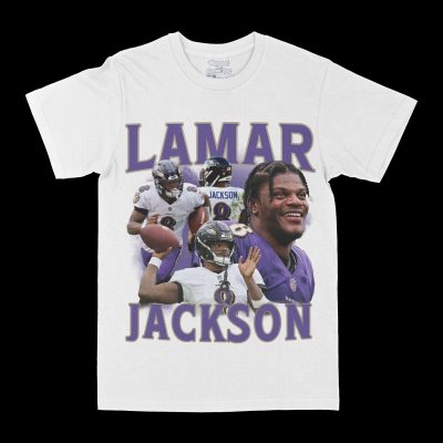 Lamar Jackson Graphic Tee, Football T-shirt, Sport T-shirt