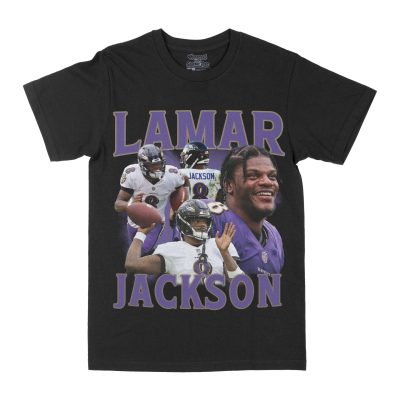 Lamar Jackson Graphic Tee, Football T-shirt, Sport T-shirt