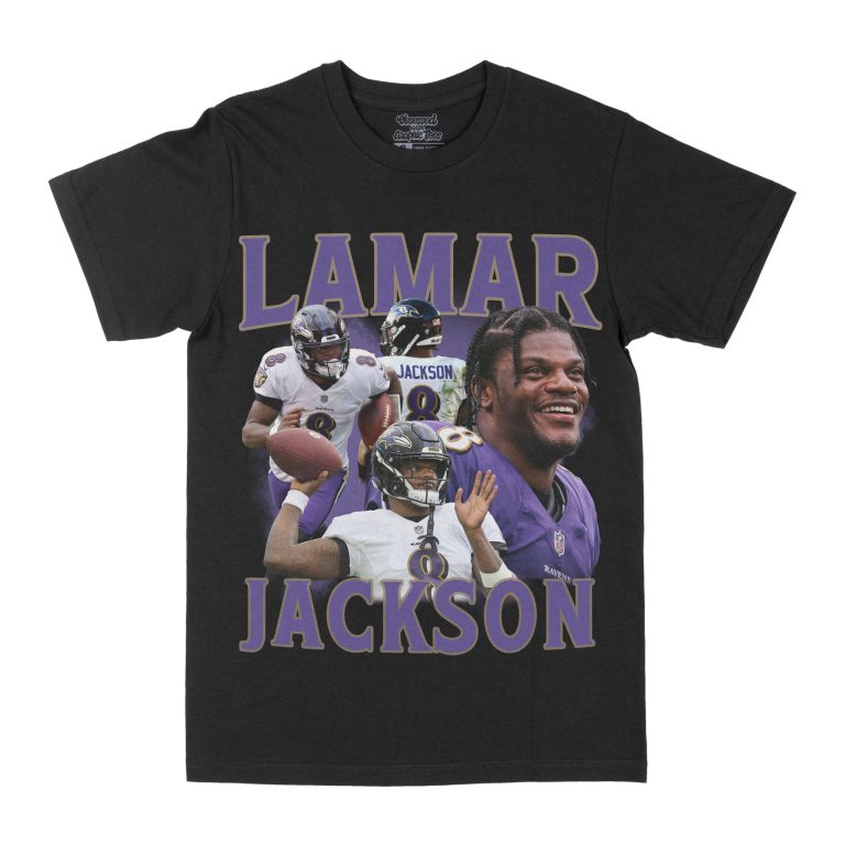 Lamar Jackson Graphic Tee, Football T-shirt, Sport T-shirt