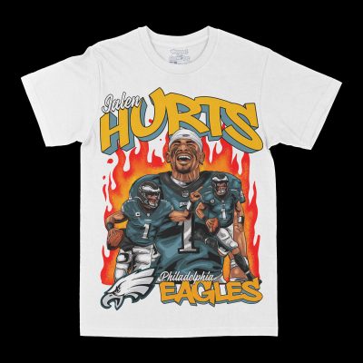 Jalen Hurts Graphic Tee, Football T-shirt, Sport T-shirt
