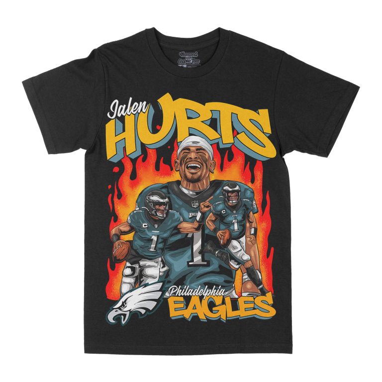Jalen Hurts Graphic Tee, Football T-shirt, Sport T-shirt