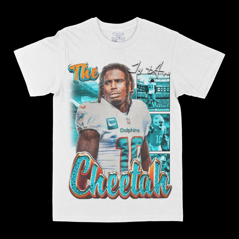 Tyreek Hill "The Cheetah" Graphic Tee, Football T-shirt, Sport T-shirt