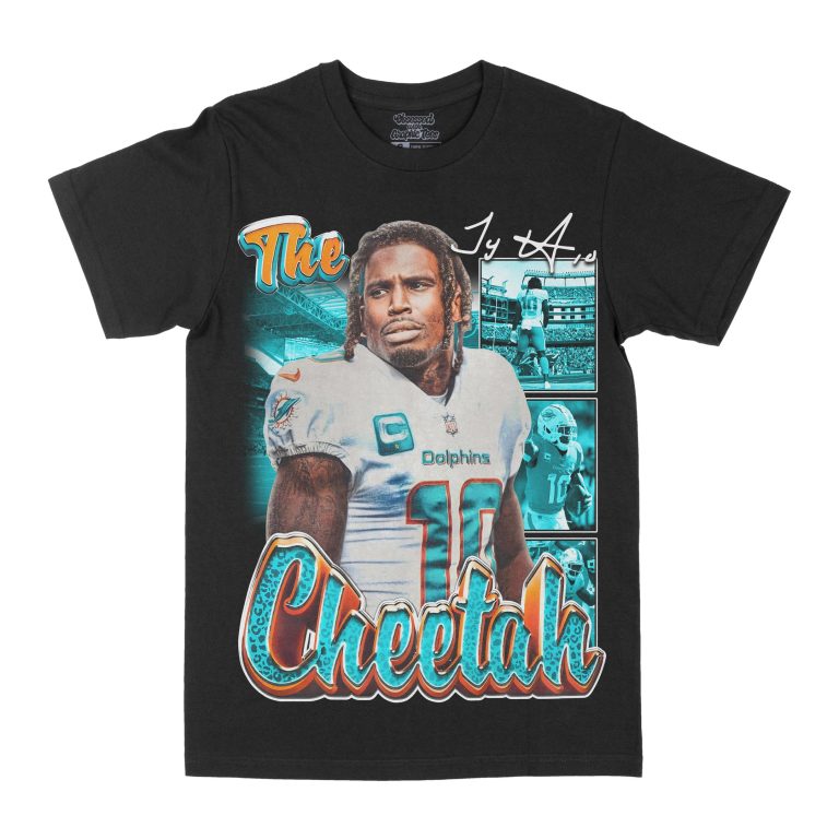 Tyreek Hill "The Cheetah" Graphic Tee, Football T-shirt, Sport T-shirt