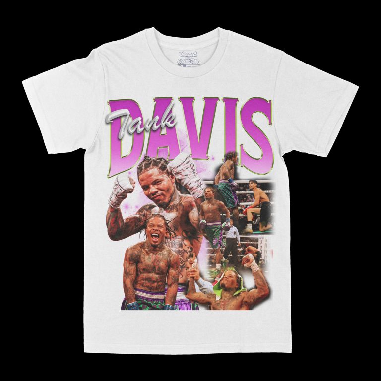Tank Davis "Bended Knee" Graphic Tee, Boxing T-shirt, Sport T-shirt