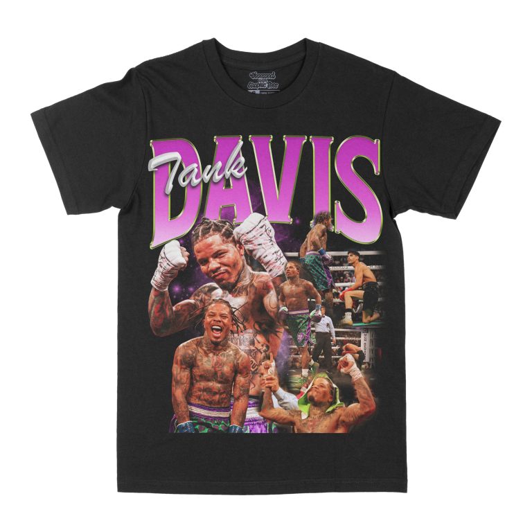 Tank Davis "Bended Knee" Graphic Tee, Boxing T-shirt, Sport T-shirt