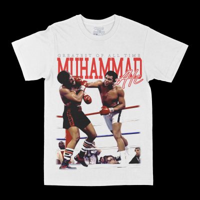 Muhammad Ali "GOAT" Graphic Tee, Boxing T-shirt, Sport T-shirt