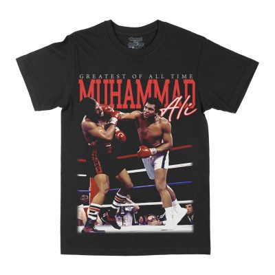 Muhammad Ali "GOAT" Graphic Tee, Boxing T-shirt, Sport T-shirt