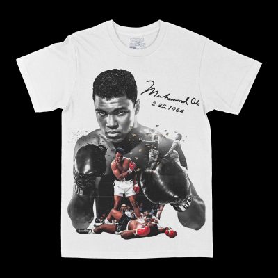 Muhammad Ali "Float Like A Butterfly" Graphic Tee, Boxing T-shirt, Sport T-shirt