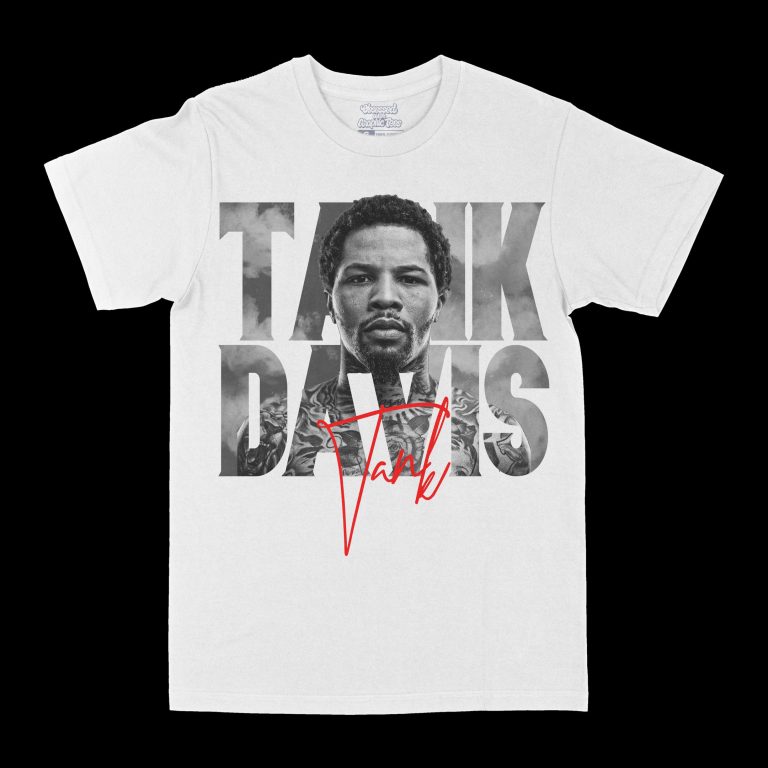 Tank Davis Graphic Tee Sign, Boxing T-shirt, Sport T-shirt