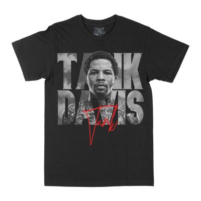 Tank Davis Graphic Tee Sign, Boxing T-shirt, Sport T-shirt