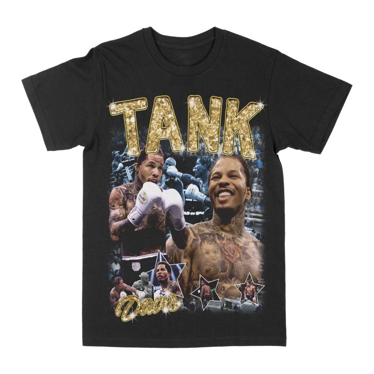 Tank Davis "All Smiles" Graphic Tee, Boxing T-shirt, Sport T-shirt