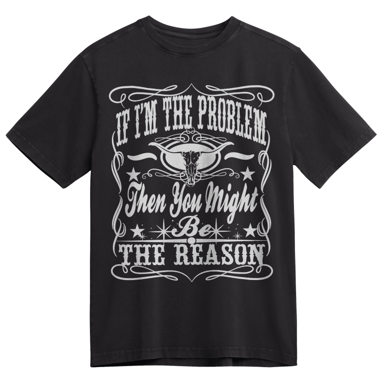 Men's Country Music Morgan Printed Cotton T-shirt