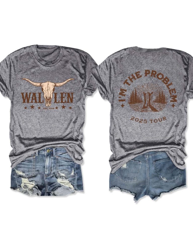 Wallen Tour 2025 T-Shirt, Country Shirt
