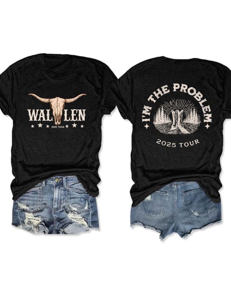 Wallen Tour 2025 T-Shirt, Country Shirt