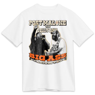 Post Malone x Jelly Roll Concert Tour Graphic Shirt, Country Music Tee