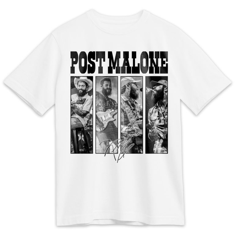Vintage Post Malone Shirt, Malone Rap Music Shirt, Posty 2025 Tour, Country Music Tee