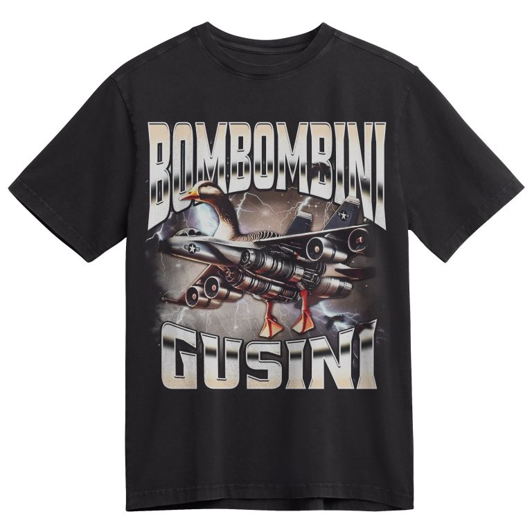 Bombombini Gusini Memes T-shirt, Funny Graphic T-shirt, Italian Brainrot Shirt, Dank Memes Tshirt, Unhinged Clothes, Weird Tee, Oddly Specific