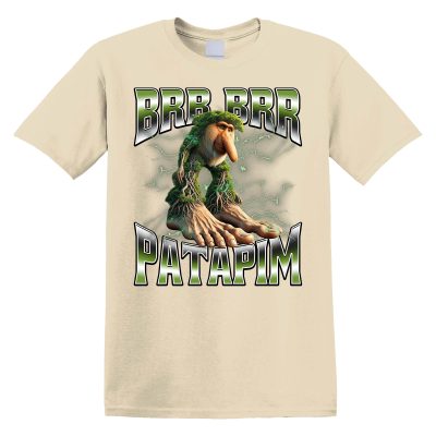 Brr Brr Patapim Memes T-shirt, Funny Graphic T-shirt, Italian Brainrot Shirt, Dank Memes Tshirt, Unhinged Clothes, Weird Tee, Oddly Specific
