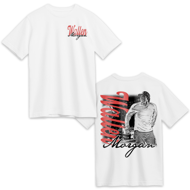 Retro Red Wallen Country Music, Fan Merch, Country Music Tee