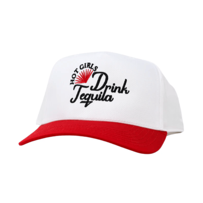 Hot Girls Drink Tequila Embroidered Baseball Cap