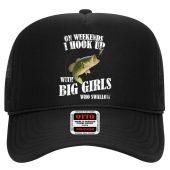 On Weekends I Hook Up With Big Girls Who Swallow Trucker Cap